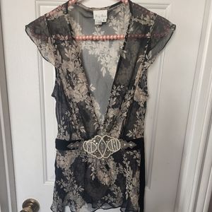 Tracy Reese silk top